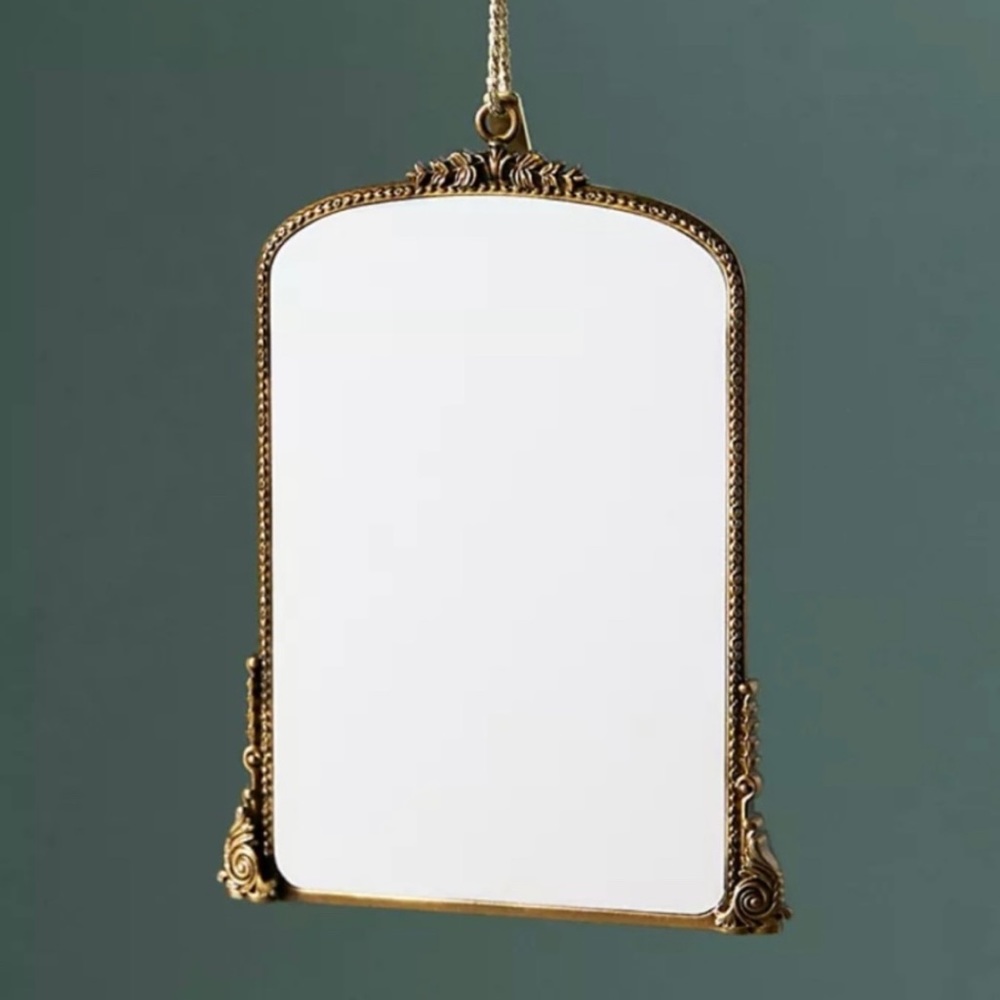 Anthropologie Gleaming Primrose Mirror Ornament 2022